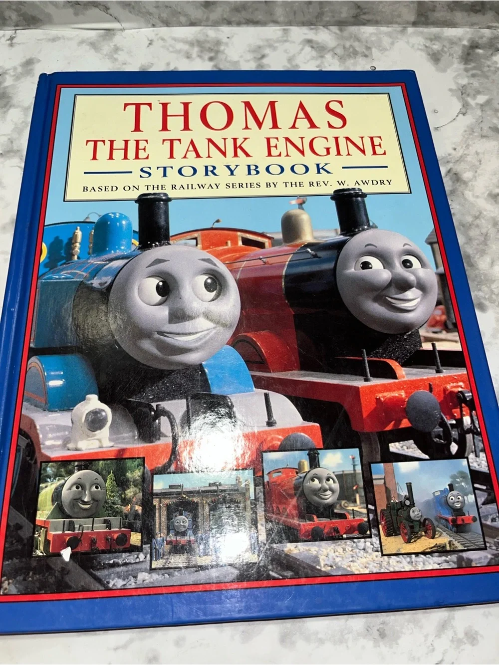 Vintage Thomas & Friends Story Book - Blue and Red Engines